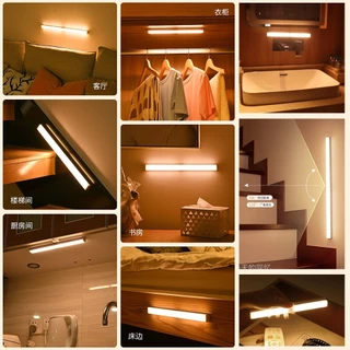 ไฟอัตโนมัติเซนเซอร์ ไฟไร้สาย ไฟเซนเซอร์อัตโนมัติ ไฟเซ็นเซอร์ led ไร้สาย ไฟทางเดินอัตโนมัติ มีแม่เหล็ก ไม่ต้องใช้ถ่าน ไม่