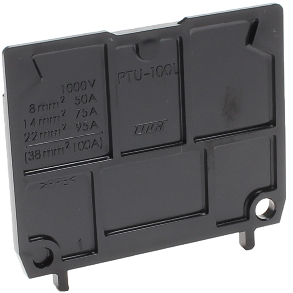 PTU-100L (5 pcs) : ฝาปิดเทอร์มินอล (แพ็ค 5 ตัว) สำหรับ PTU-100 – Togi / Toyogiken – End Plate by pik2pak.com ราคา ถูกที่สุด ดีลบีเคเค แกลเลอรีภาพที่ 2