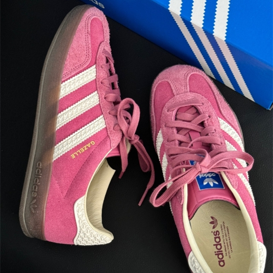 adidas originals GAZELLE INDOOR pink ของแท้ 100 %
