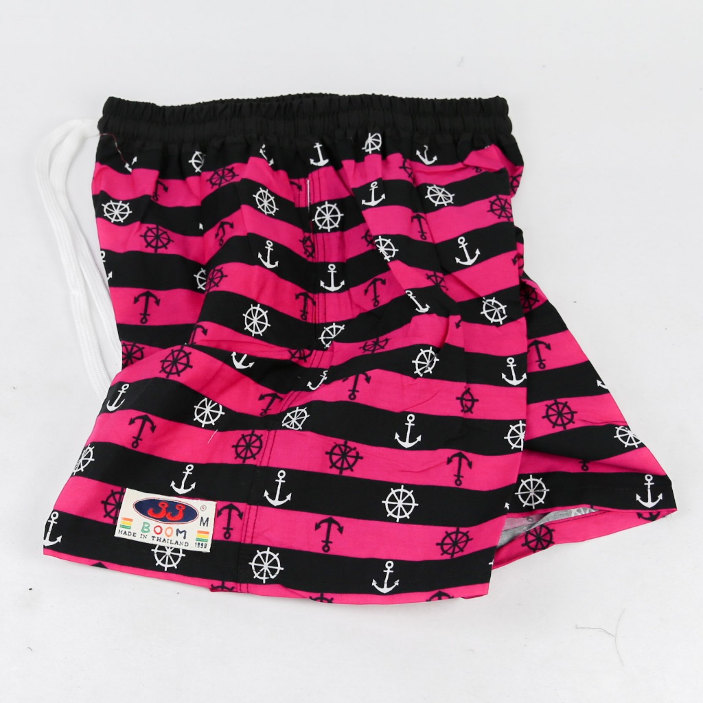 กางเกงเจเจ 2 แถบสี ลายสมอ ราคาถูก ส่งไว Made in Thailand