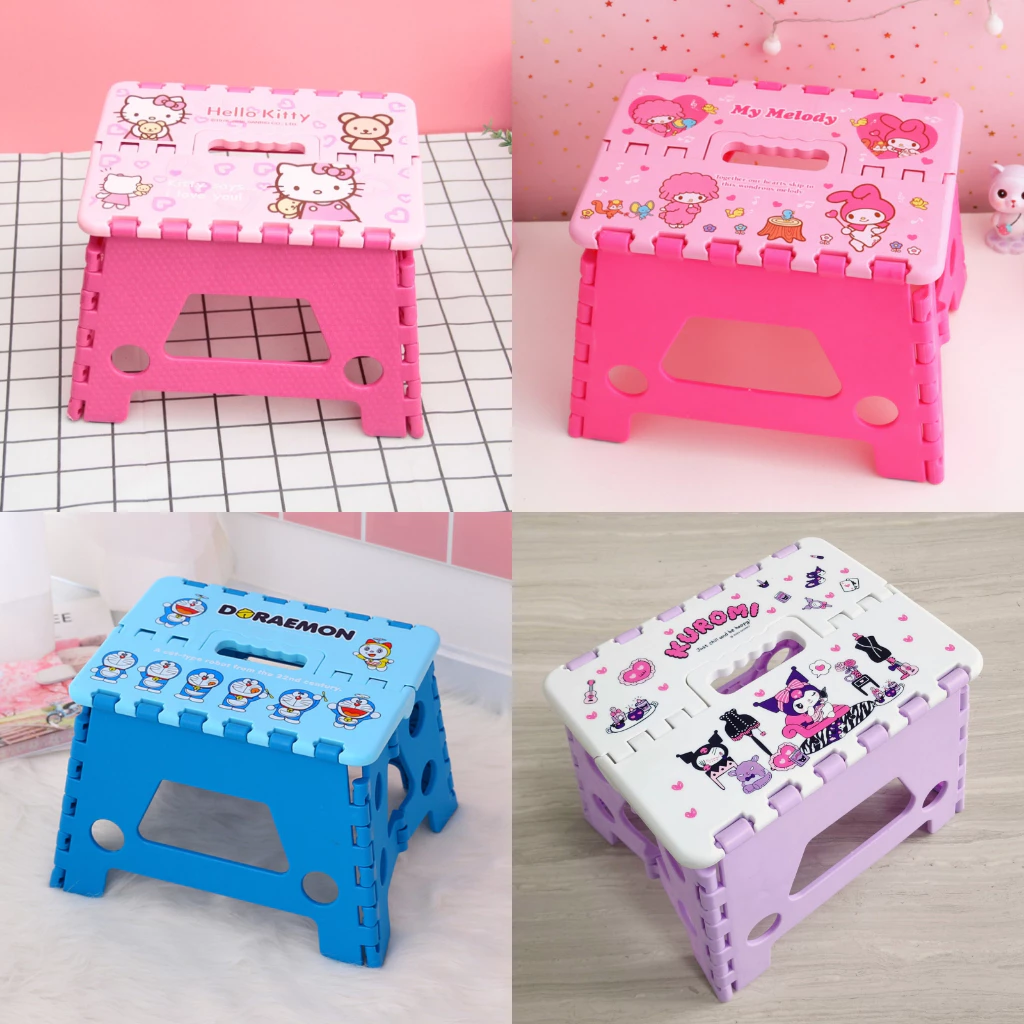 พร้อมส่ง💕 เก้าอี้พับได้ เก้าอี้พับเด็ก ลายการ์ตูน น่ารัก | Bluerubystore