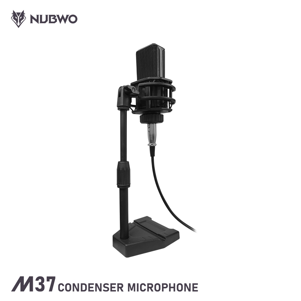 Nubwo M37 Microphone Condenser ไมค์คอม ไมโครโฟนคอนเดนเซอร์