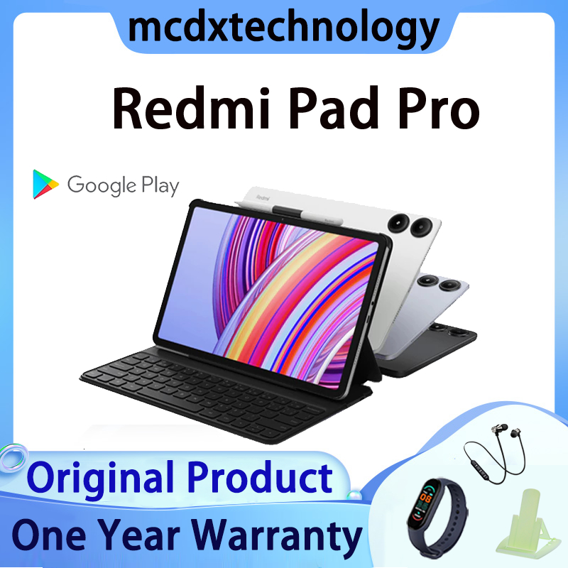 Xiaomi Redmi Pad Pro Snapdragon 7s Gen 2 12.1 inch 120Hz 10000 mAh Large Battery Redmi Pad Pro Tablet Xiaomi Tablet
