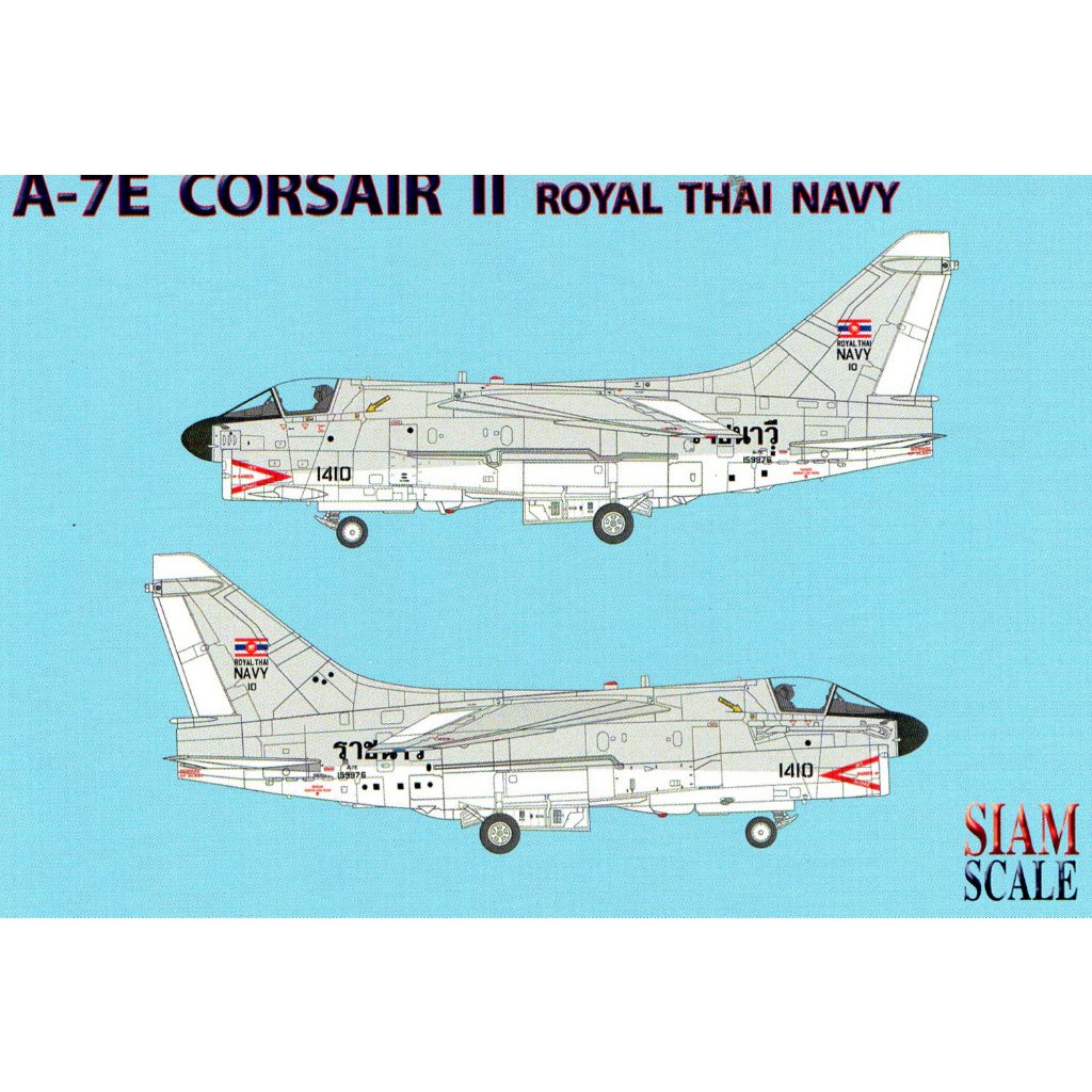 รูปลอกน้ำ DECAL SAIMSCALE 1/48 A-7E CORSAIR II ROYAL THAI NAVY
