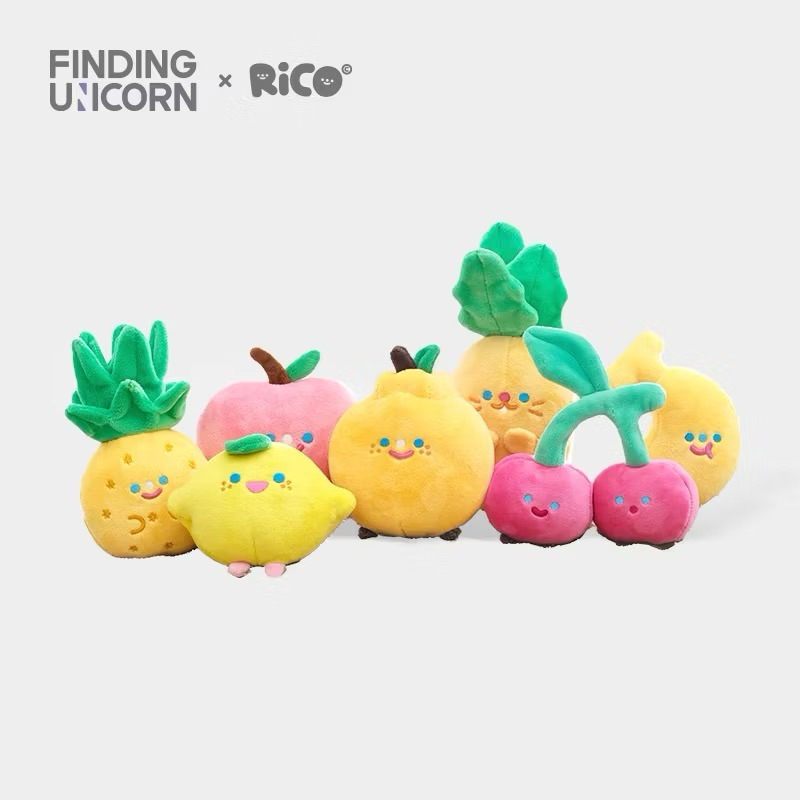 [[พร้อมส่ง]] ยกบ๊อกซ์ Rico Pet Happy Fruit Together Series ตุ๊กตาบีบๆได้