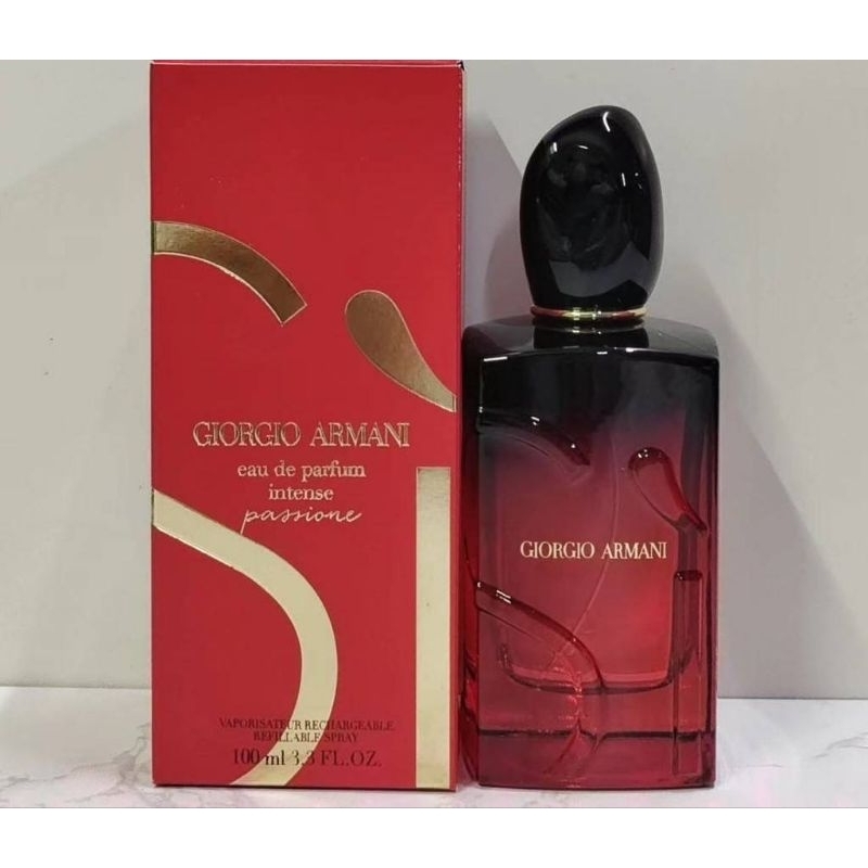 แพคเกจใหม่ น้ำหอม Si Passione Intense Eau De Parfum​ 100 ml.