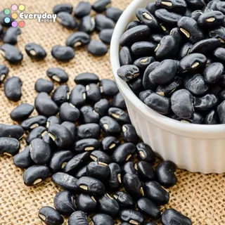ถั่วดำดิบ 500 ก. ตราเสือบิน ถั่วดำเม็ด คัดพิเศษ | (Black Beans)