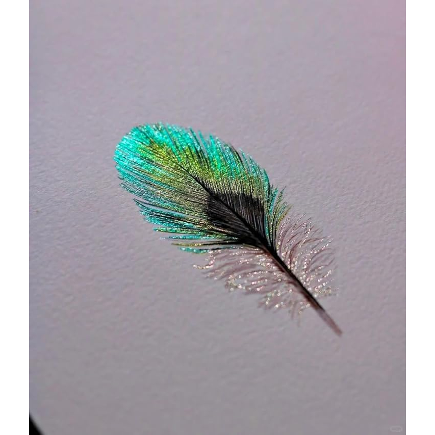 MIYA GOUACHE สีกวอช 56สี 30ml สีโปสเตอร์ ประกอบด้วยสีเมทัลลิก 8 สี、สีนีออน 6 สี、และสีพื้นฐาน 42 สี - รูปที่ 6