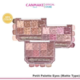 CANMAKE Petit Palette Eyes (Matte Type) พาเลทอายแชโดว์ เนื้อแมตต์ 8 สี
