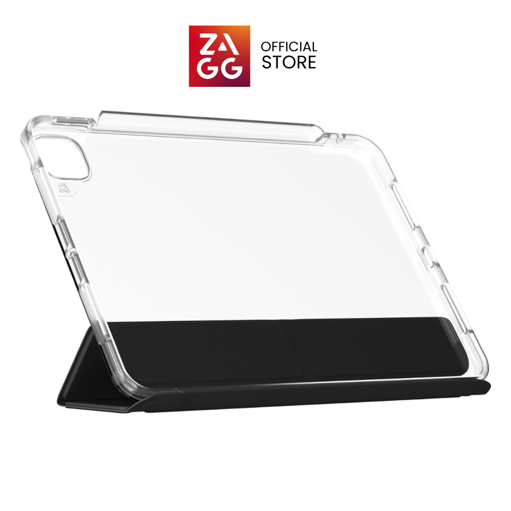 เคสแท็บแล็ต ZAGG Crystal Palace Folio Case for iP@d Pro 13 G7 - Clear