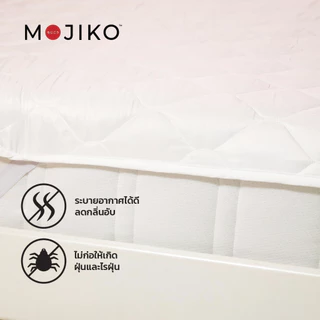 MOJIKO ผ้ารองกันเปื้อน ที่นอน ยางยืดรัด 4 มุม ขนาด 6ฟุต 5ฟุต 3.5ฟุต