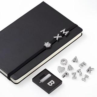 Moleskine Letters and Symbols (Silver) | A - Z | ตัวอักษรและ…