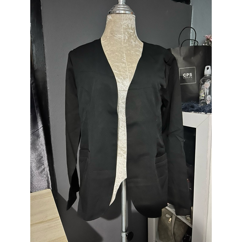 Sk1 เสื้อคลุมblazer she in มีรองบ่า