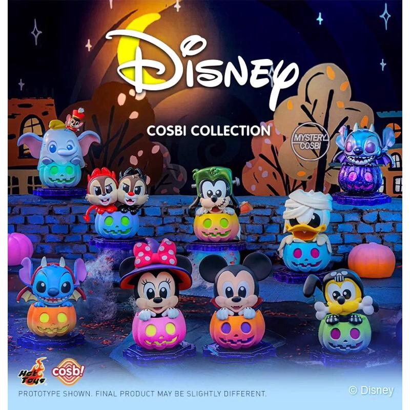 ถึง สิ้นธันวา-ต้นมกรา HOTTOYS Disney Cosbi Collection Series Figures | Disney Stitch Cosbi | Disney Mickey Cosbi