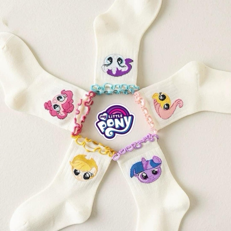 พร้อมส่ง My Little Pony Sock เซต 5 คู่