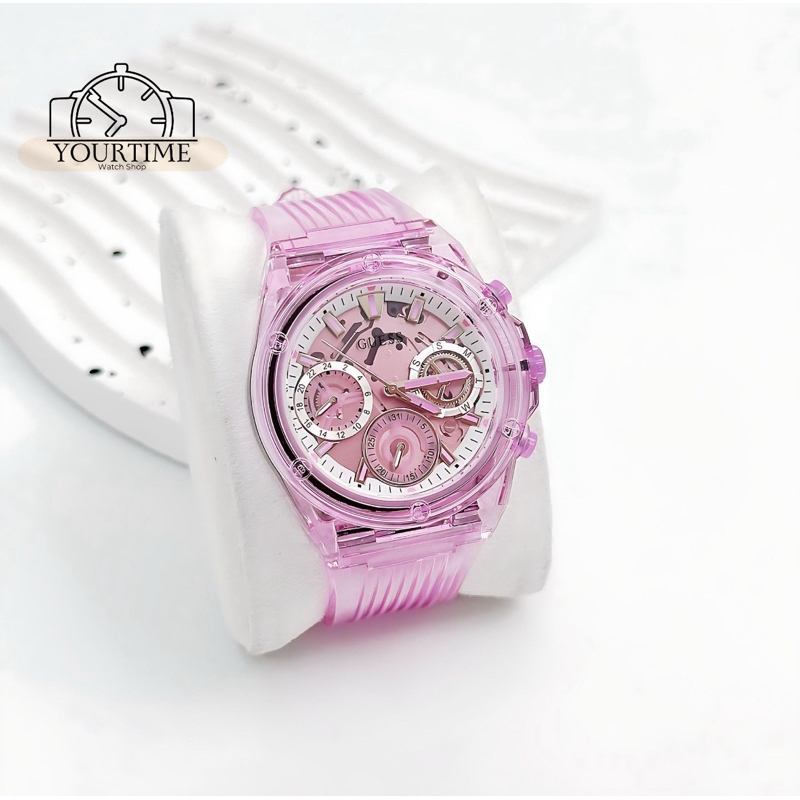 Guess Multi-function ATHENA GW0438L2 นาฬิกาข้อมือผ๔กญิง แท้💯💖