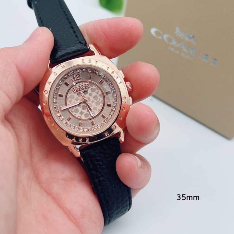 นาฬิกาแฟชั่นสายหนัง coach