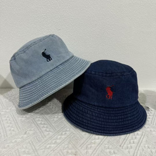 หมวก Bucket hat poผ้าเดนิม