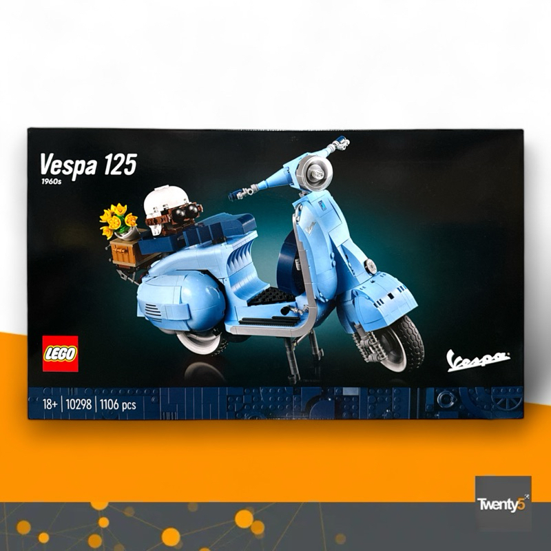 (พร้อมส่งด่วนภายในวัน) LEGO® 10298 Vespa เลโก้ของใหม่ ของแท้ 100%