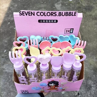 พร้อมส่ง ที่เป่าฟองสบู่ Bubble Fun ของเด็ก ขนาดเล็ก 14 ซม. ลายน่ารัก แบบคละ