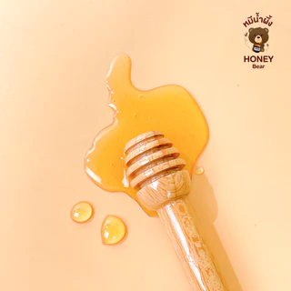 น้ำผึ้งเกสรดอกไม้ป่า (HONEY BEAR) 1000 กรัม น้ำผึ้งแท้ 100% ไม่มีสารกันบูด ไม่ผสมน้ำตาล มาตรฐาน อย. GMP. HACCP. HALAL.