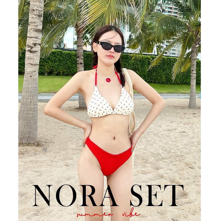 [BKN3] LANA SET บิกินี่รุ่นผูก เซท2ชิ้น ผ้าเบาใส่สบาย