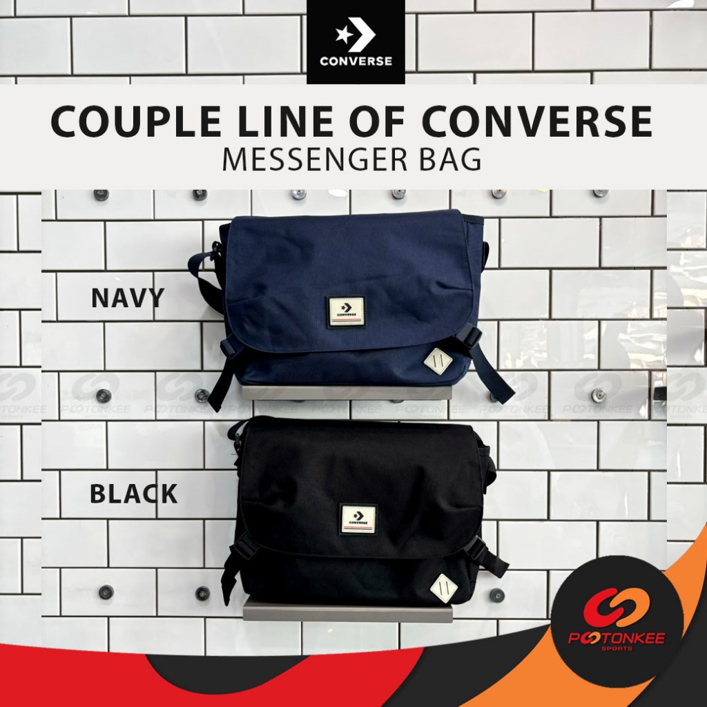 Converse Couple lines of Messenger Bag กระเป๋าสะพายข้าง ใส่เอกสาร และอื่นๆ