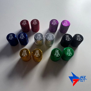 จุกลม รถมอเจอร์ไซค์ [ ลายกาตูน ] มีหลากหลายสี มิเนียม ( 1 คู…