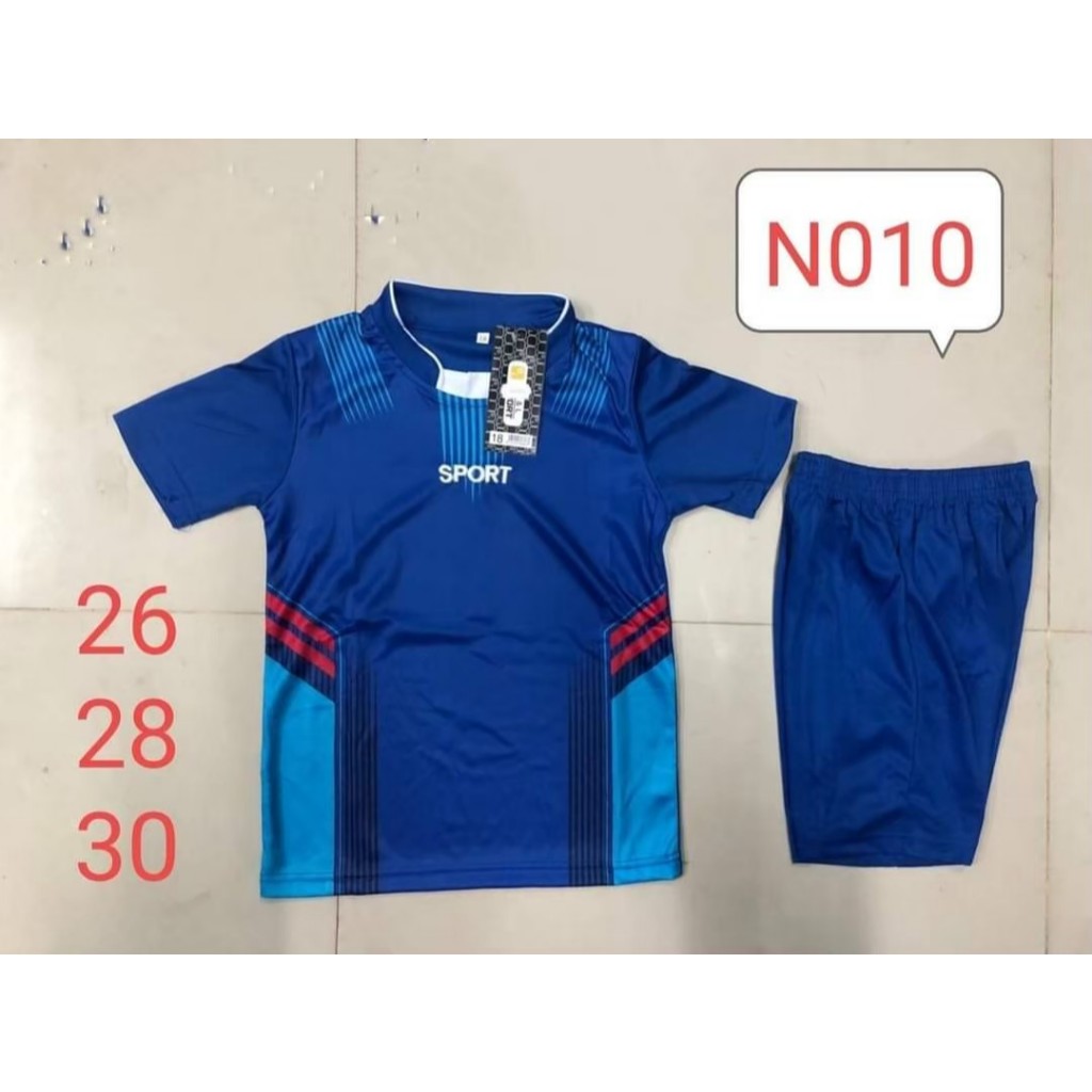 ชุดกีฬาเด็กได้ทั้งเสื้อทั้งกางเกงใส่ได้ทั้งผู้หญิงผู้ชายเนื้อผ้าดีใส่สบายครับ