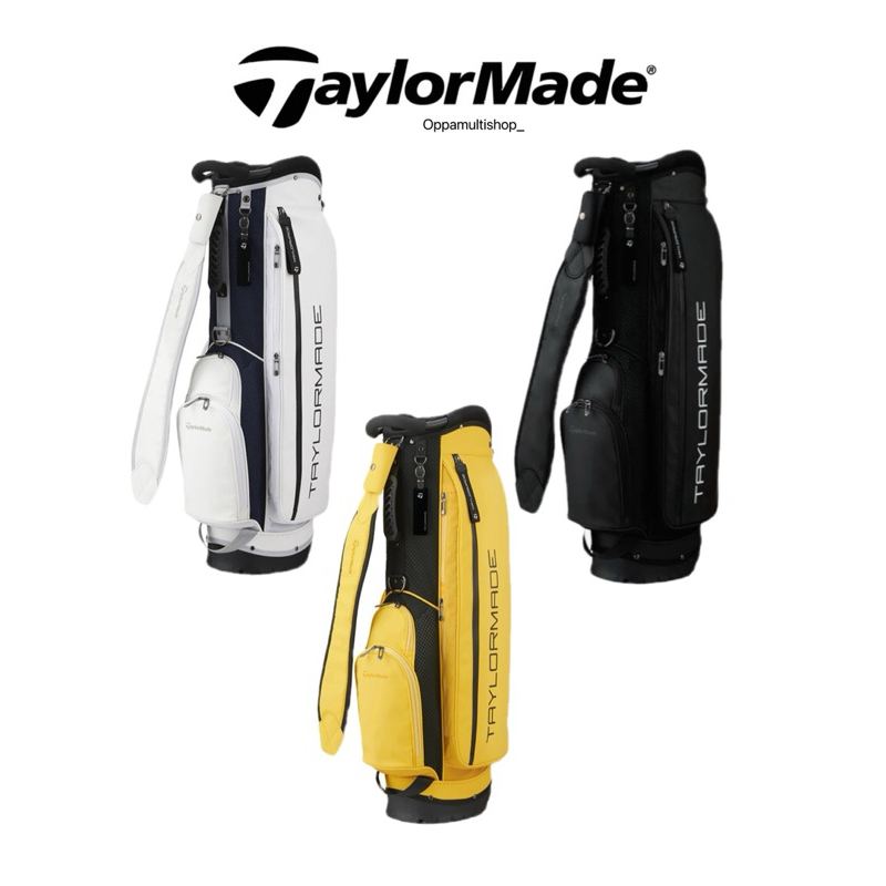 🇰🇷✨TaylorMade City Tech City-Tech Stand Bag (3 Colors) 테일러메이드 시티 테크 City-Tech 스탠드백 (3컬러) ✨🇰🇷