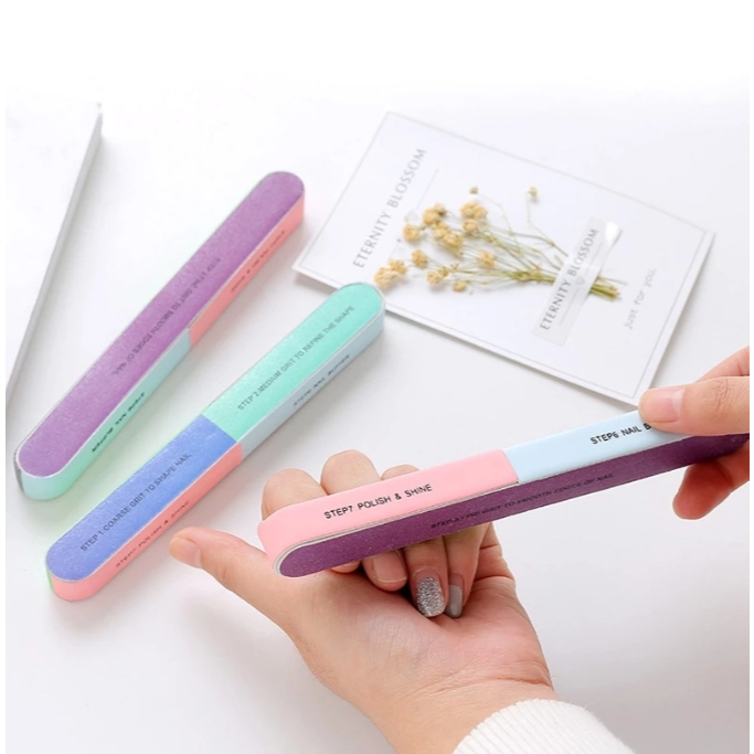 🔴 ตะไบ 7step ตะไบแต่งเล็บ ตะไบเล็บ ตะไบ ตะใบ บัฟ อุปกรณ์แต่งเล็บ