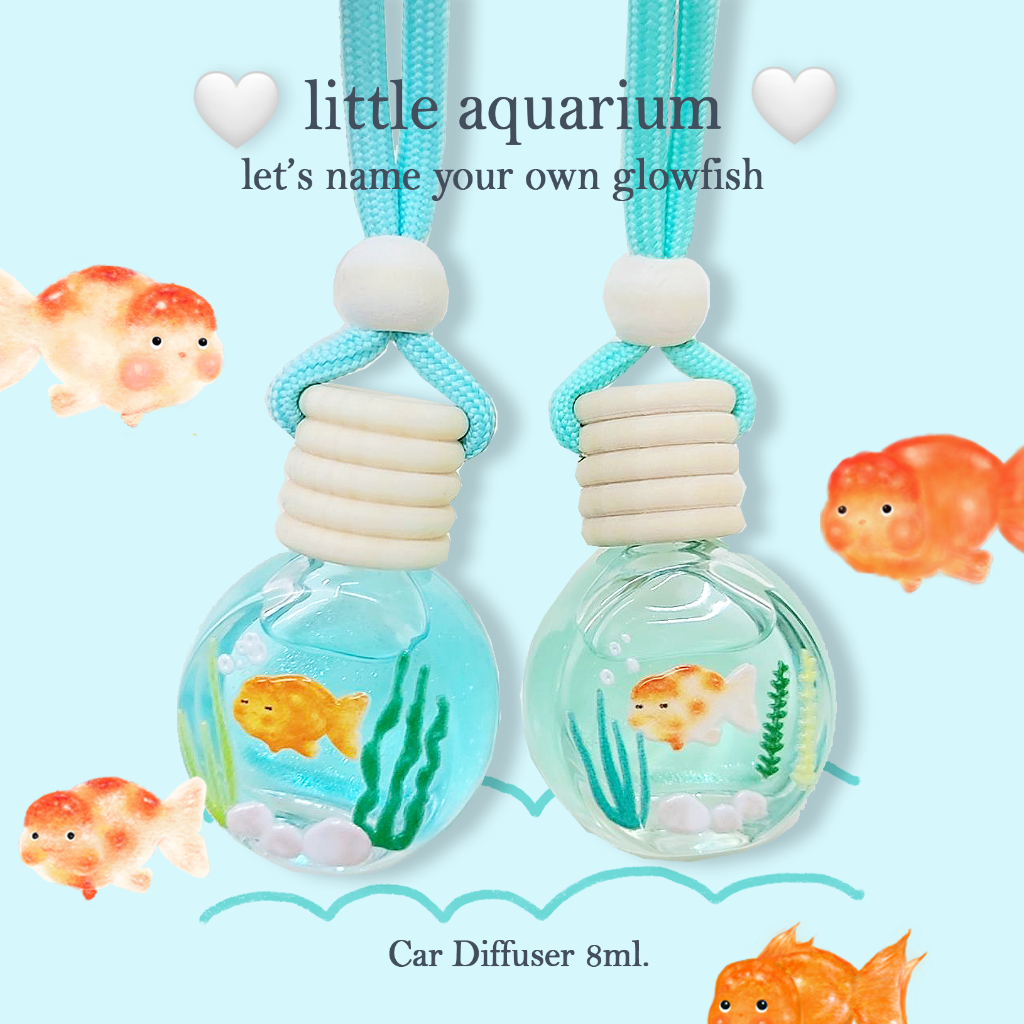 TORIAROMA | น้ำหอมใช้ในรถยนต์ รุ่น My Little Aquarium in car 🫧🐠🪸 เหมือนมีตู้ปลาสุดน่ารักเดินทางไปด้วยทุกที่ 🫧