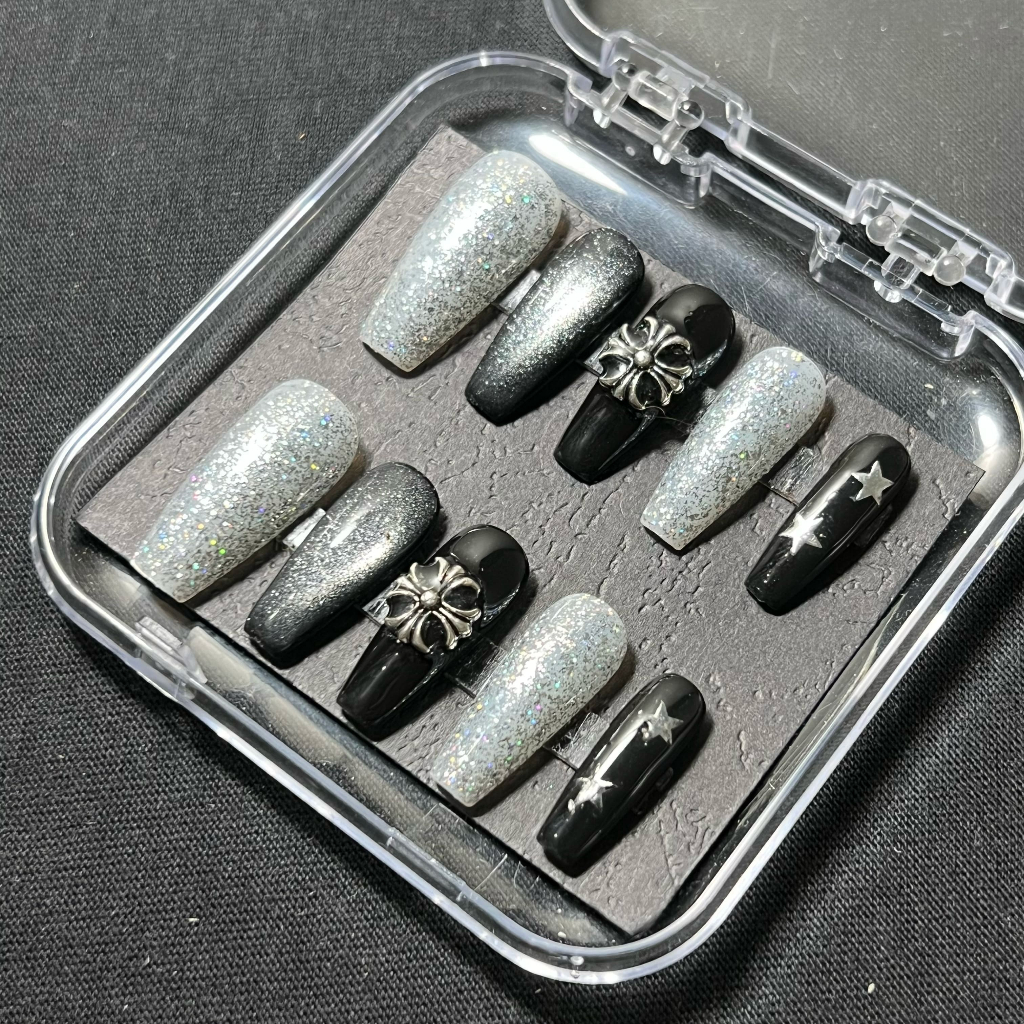 ด่วน!!สินค้ามีจำนวนจำกัด รวมลายไซส์ [M] สีเจลแท้100% แถมฟรีกาว+ตะไบทุกชุด พร้อมส่ง SN@IL SHOP