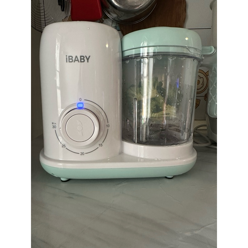 เครื่องนึ่งปั่นอาหารรุ่นใหม่!! iBaby (มือสองใช้งานน้อย‼️) อปก.ครบกล่อง✅