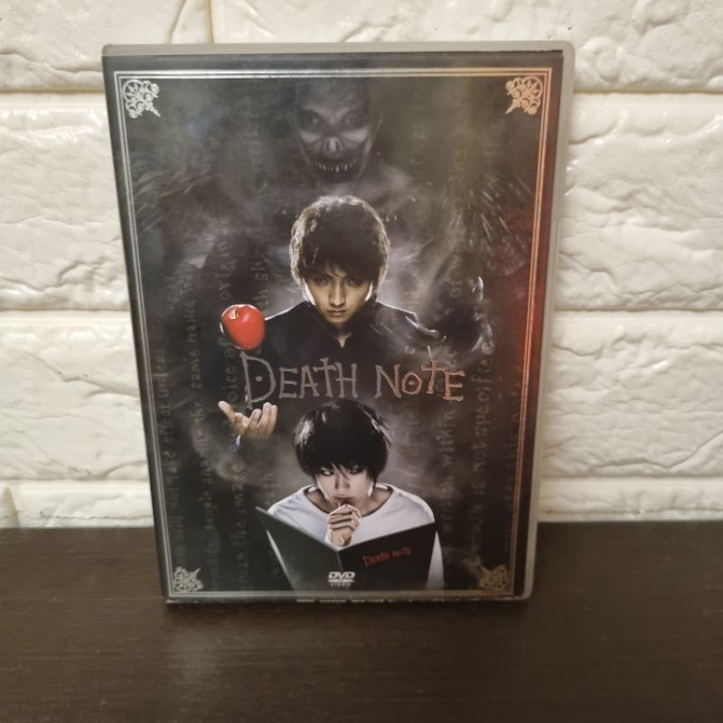 DVD : death note 1-2 ( มือสอง ) แผ่นแท้