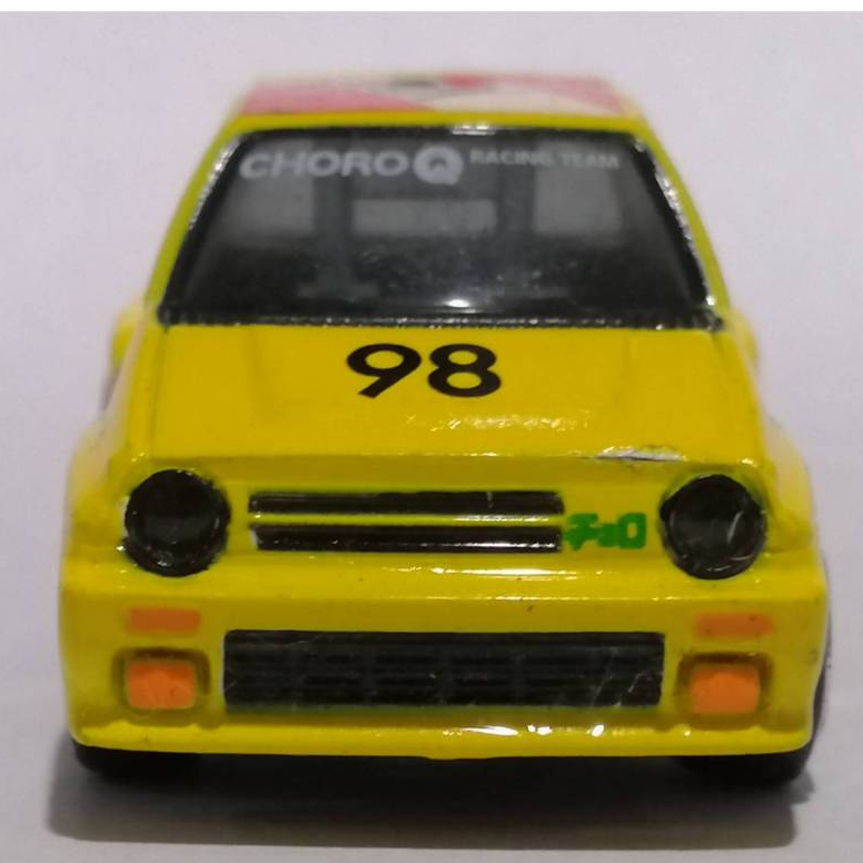 โมเดลรถ Choro Q Honda City Turbo II No.98  (E-AA) Mini Car No Package ขนาด 4 X 2.7 CM.