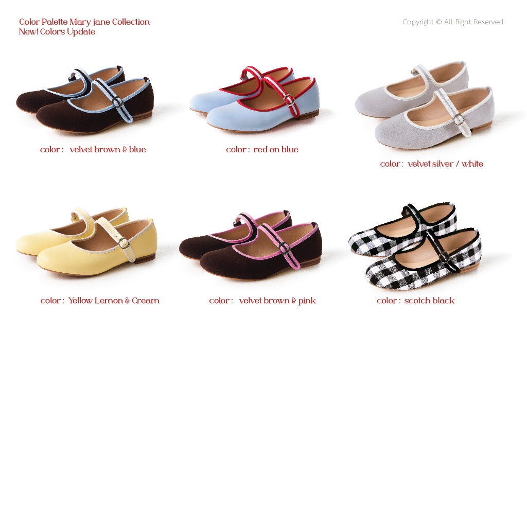 Keep color - Pre-order ทุกคู่