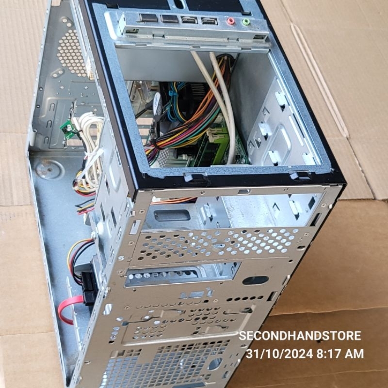 พีซีเก่า เมนบอร์ด 775 RAM 2GB WINDOWS 10 แท้ USED