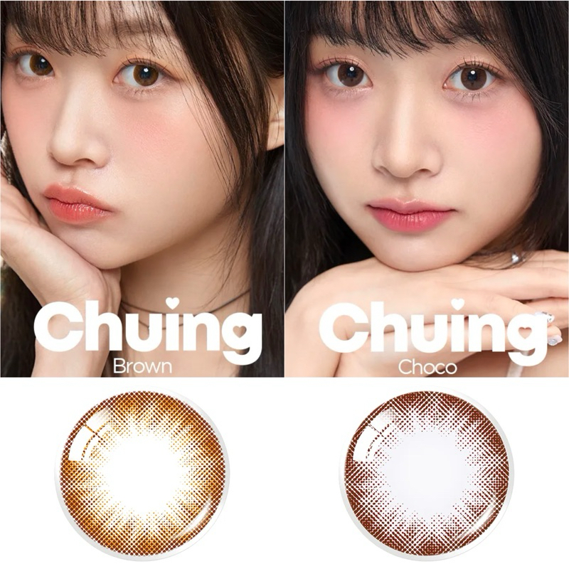 (Monthly) OLENS รุ่น CHUING Brown, Choco คอนแทคเลนส์เกาหลี