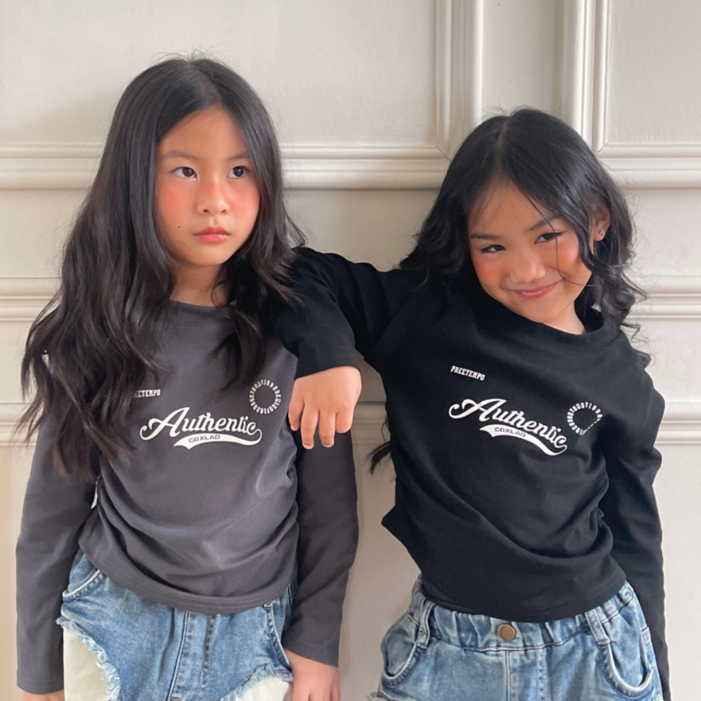 ATHLETIC LONG SHIRT💓 เสื้อแขนยาวจั๊มเอวสีมินิมอล