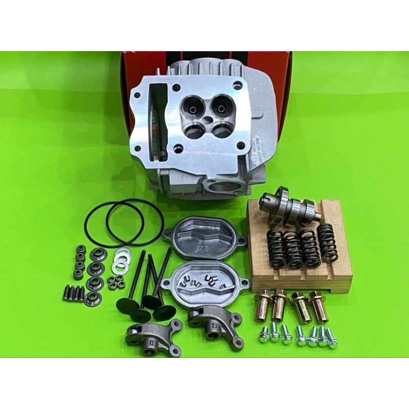 ฝาสูบ4วาล์วW125&ปลาวาฬ57,59,60,64,65,66,67,68พร้อมอุปกรณ์ครบชุด