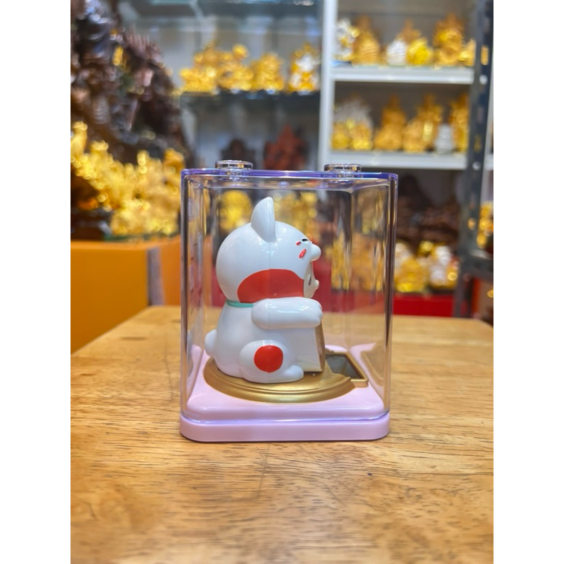 แมวกวัก รุ่นใหม่ แมวกวัก ญี่ปุ่น ขนาด 3.5นิ้ว แมวน่ารักๆ กวักได้ทุกตัว ใช้พลังงานแสง/โซล่า - รูปที่ 7