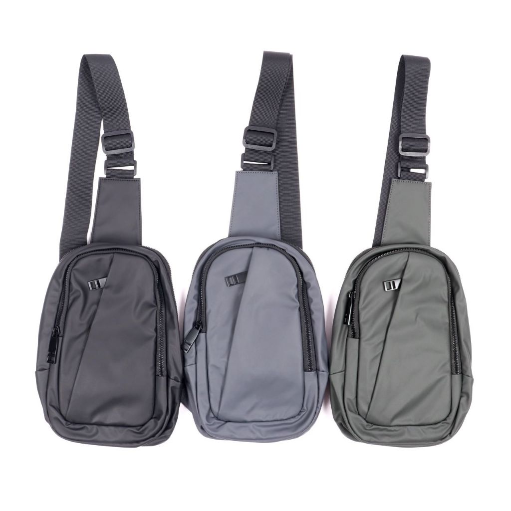 OASIS กระเป๋าสะพาย กระเป๋าสะพายข้าง Fabric PVC coating รุ่น AMBIM-4742