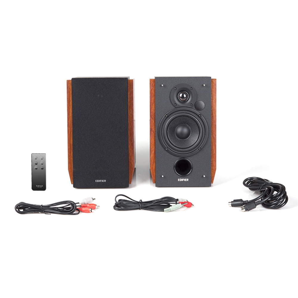 Edifier R1700BT ลำโพงบลูทูธออลอินวัน 66W RMS，Bluetooth V5.1，RCA คู่