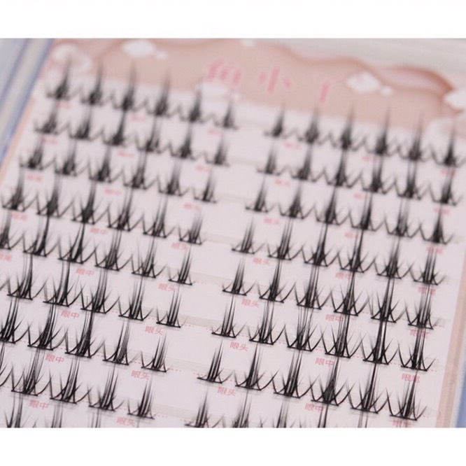 ขนตาปลอมรุ่น LEAI ขนตาแบบแบ่งช่อ ความยาวไล่ระดับ 9-12 mm. ยาวนุ่ม แกนนิ่ม ไม่แข็ง ขนตาช่อสำเร็จ ไล่ระดับความยาว ติดง่าย - รูปที่ 4