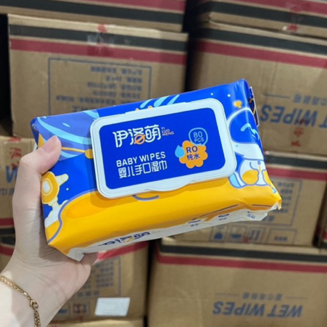 yiluomeng กระดาษทิชชู่เปียกห่อใหญ่แผ่นใหญ่มากๆ ผ้าดี    ทิชชู่เปียกทำความสะอาด  เกรดพรีเมียม