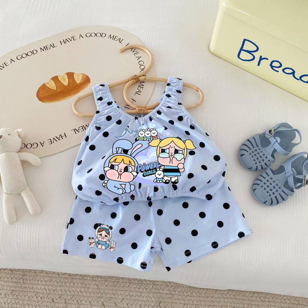 พร้อมส่ง น67-น70  3842 เซทลายจุด - รูปที่ 2