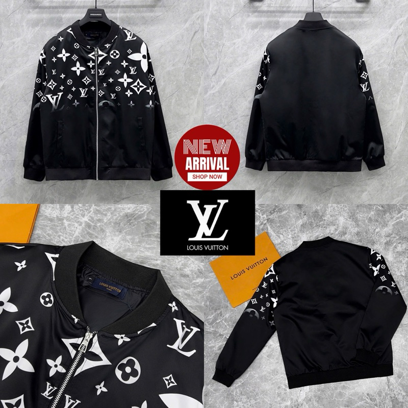 Louis Vuitton Black Jacket 🖤 Hiend 1:1 เสื้อแจ็กเก็ต LV งานสวย ตรงปก ส่งไว