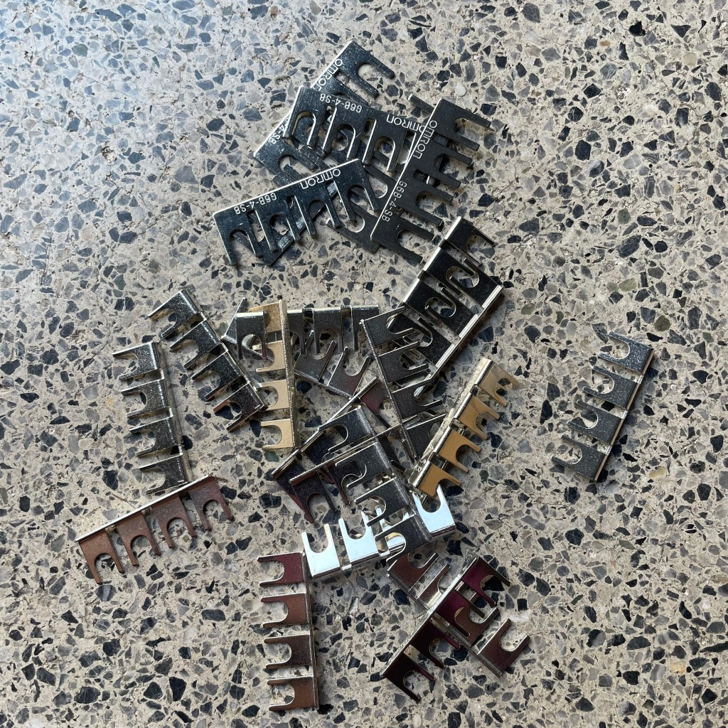 G6B-4-SB,G6D-4-SB Short Bar and Terminal Cover