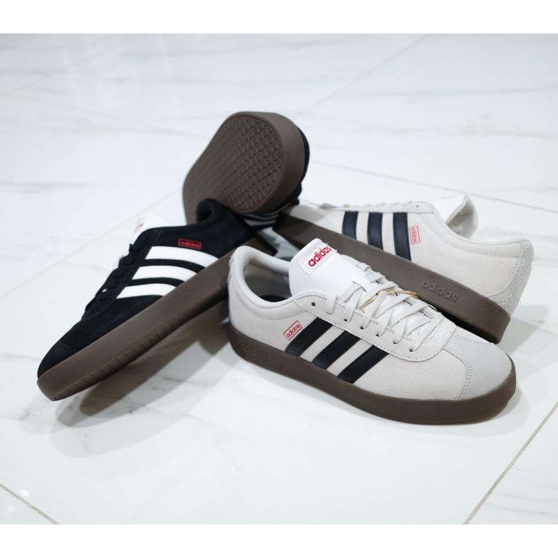 เหลือ 1,290- ทักแชทรับโค้ด30% Adidas VL Court 2.0 " HQ1801 HQ1802 " ของแท้ ป้ายไทย